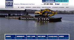 Desktop Screenshot of bargesandworkboatsforsale.com